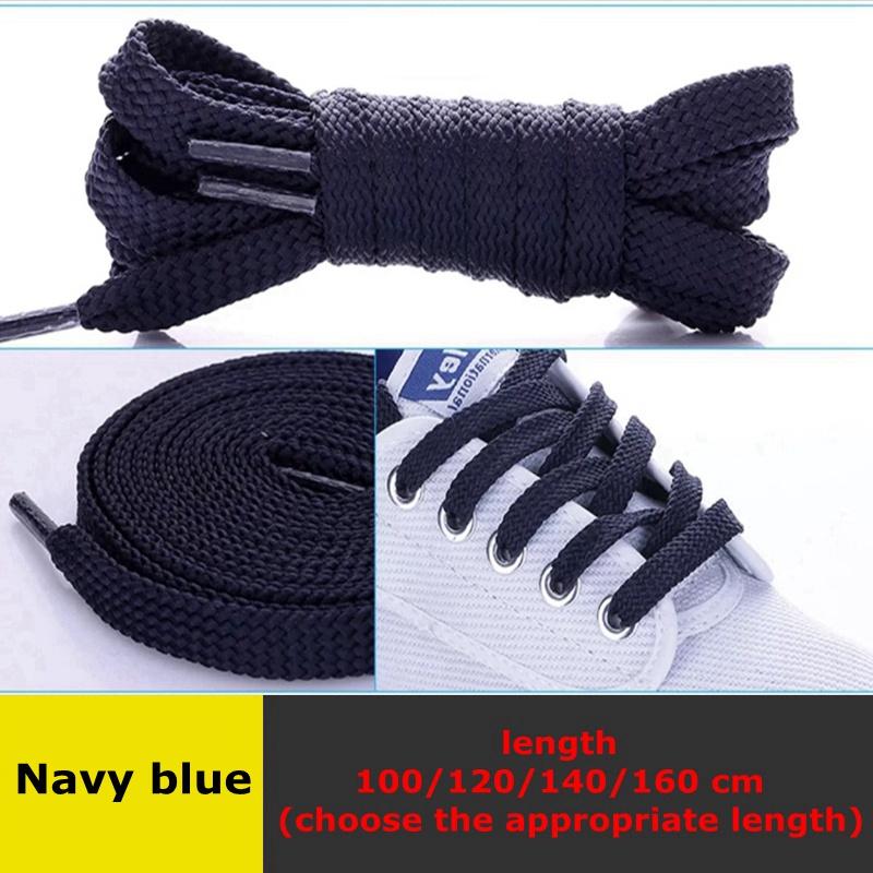 26 Colors Quality Classic Shoelaces for Sneakers Shoe laces flattened Casual Shoelace Elastic Laces 100/120/140/160CM Strings