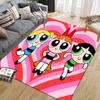The Powerpuff Girls Poster Square Area Rug, Non-Slip Floor Mat for Bedroom, Perfect Gift for Fans.chl
