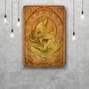 Art Nouveau Classic Poster Rusty Metal Plaque Retro Decorative Plate Bar Man Cave Garage Club Metal Sign Wall Decoration