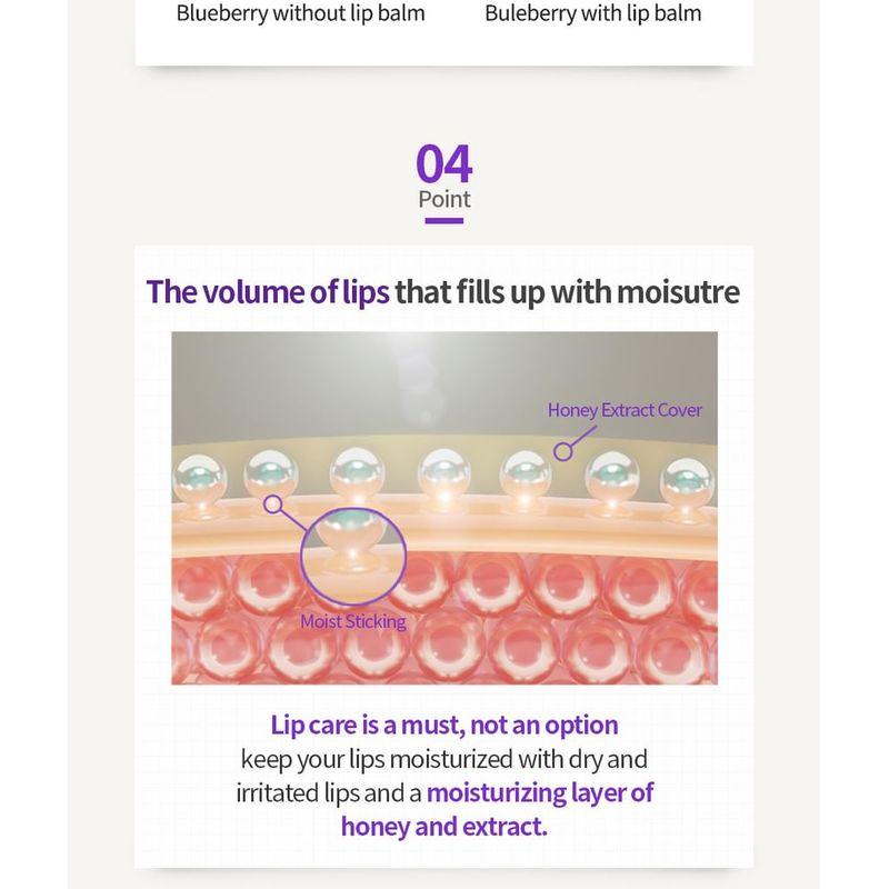 FRUDIA - Blueberry Hydrating Honey Lip Balm Tube