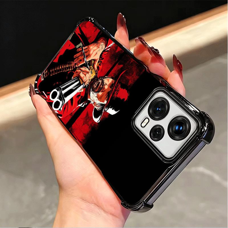 Red Dead R-Redemption Plating Phone Case For Xiaomi Poco X5 X6 X7 X8 Pro Max F8 Ultra F7 M8 M7 M5S Redmi 15C 15 14C 13C 13 X3 12