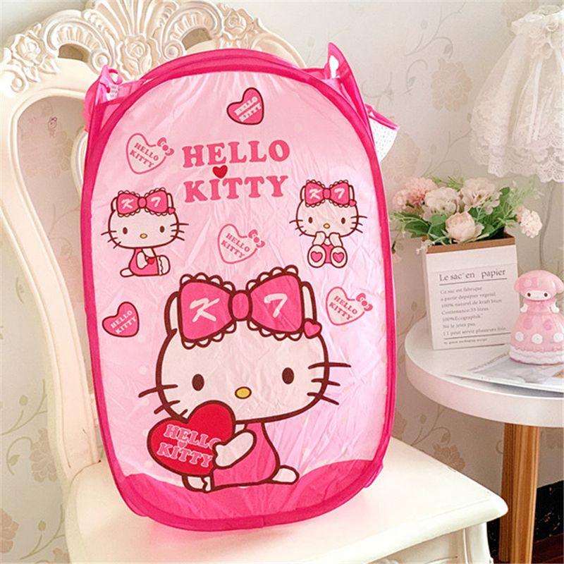 Large Laundry Bag Featuring Adorable Sanrio Characters For Kids**
