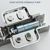 2Pcs Cold Rolled Steel Hydraulic Glass Door Hinges Display Cabinet Hinge Home Wine Cabinet Hardware Accessories