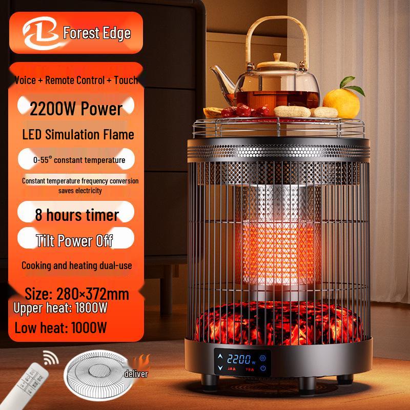 Linbian Multifunctional Electric Fireplace & Tea Warmer