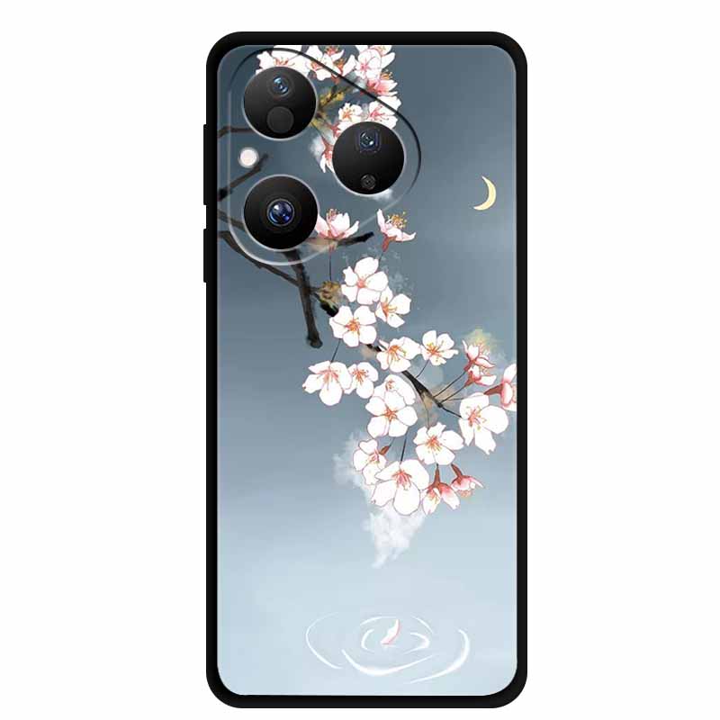 Colorful Case For Huawei Pura 80 Case Cartoon Animal Silicone Black Soft Cover for Huawei Pura 80 Case Protective Bumper Pura80
