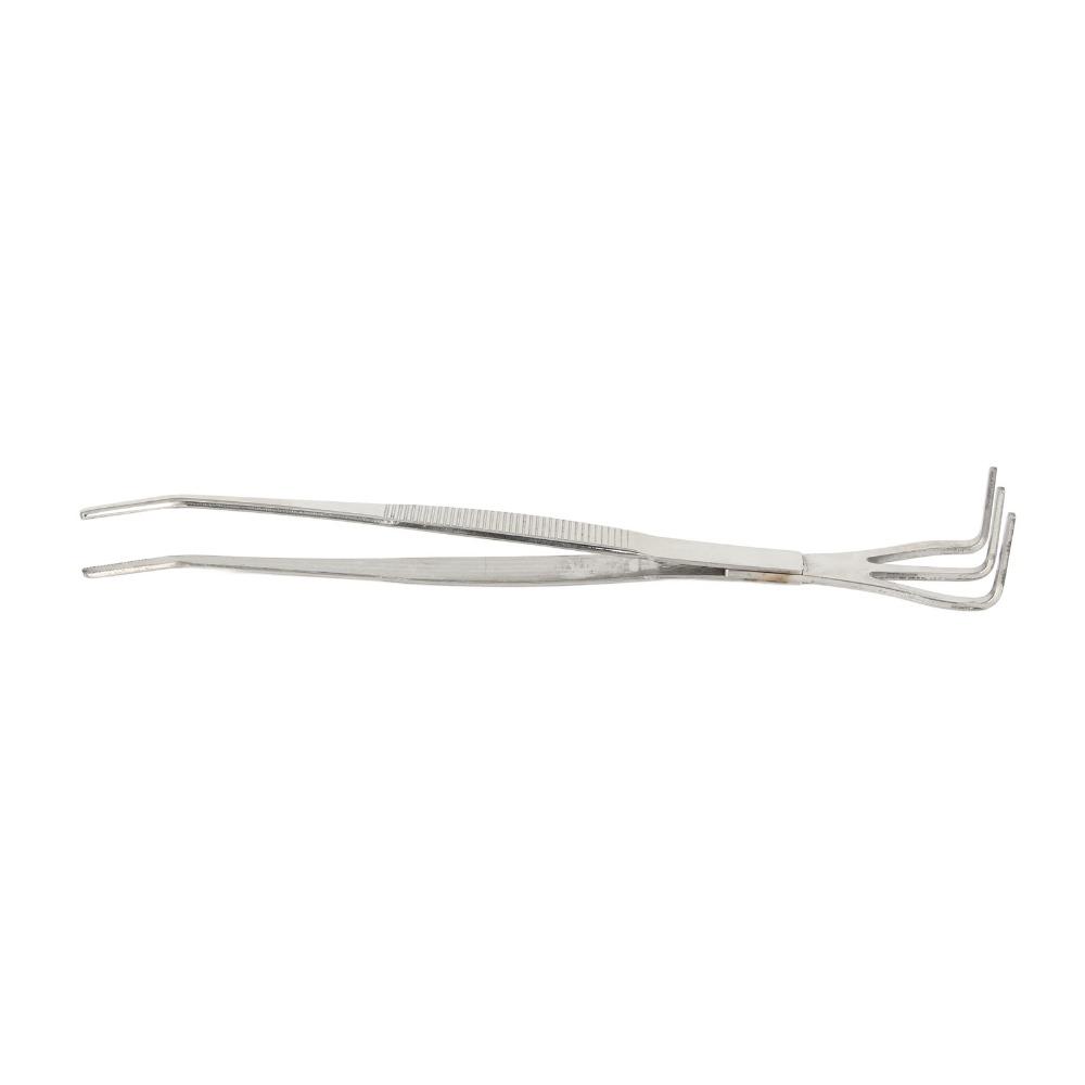 Stainless Steel Bonsai Tweezers Lightweight Gardening Tool Durable Root Rake  Potted Plants