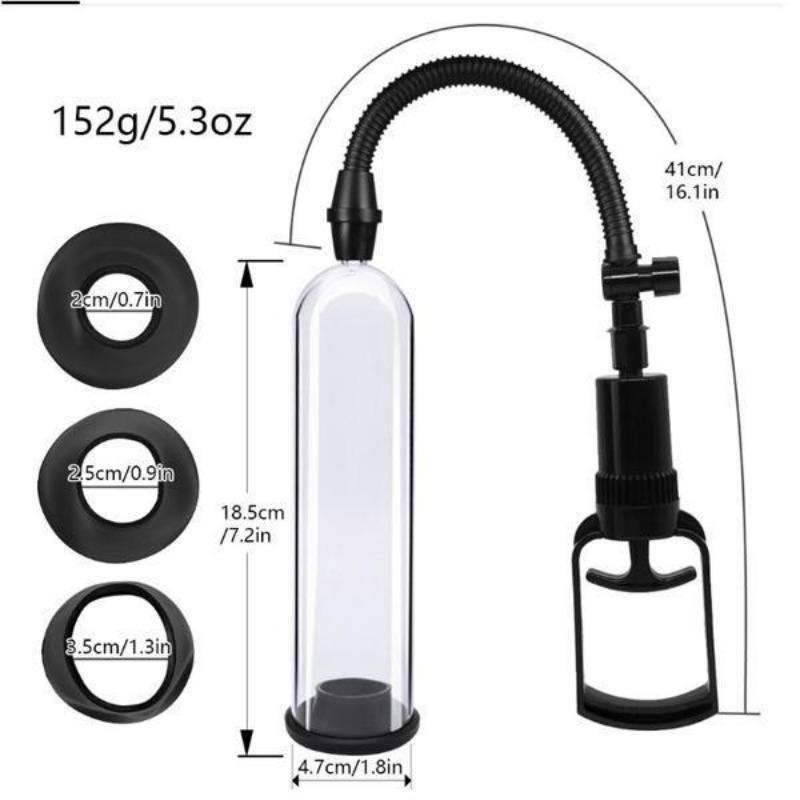 Hand Pump Trainer Male Enlarger Enlargement Vacuum Pump Male Extender Προϊόντα για ενήλικες