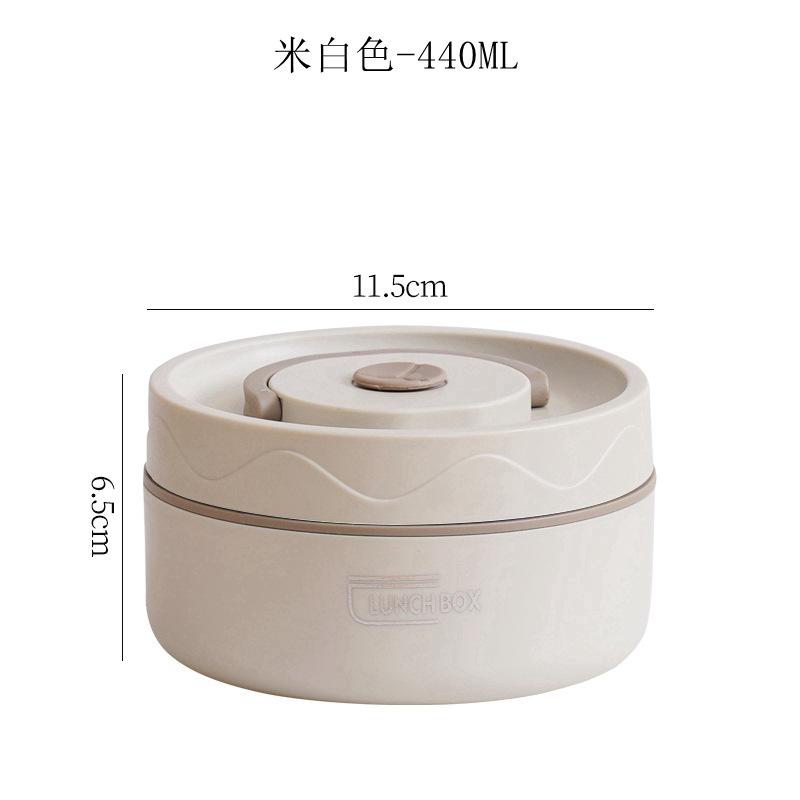 

Портативный изолированный контейнер для еды и обеда с термобоксом для обеда, 3 отдельных складных контейнера для обеда для взрослых и детей