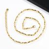 A Mobius Ring Stainless Steel Necklace Gold Necklace Clavicle Chain Men's and Women's INS Style, Stacked In Europe and America