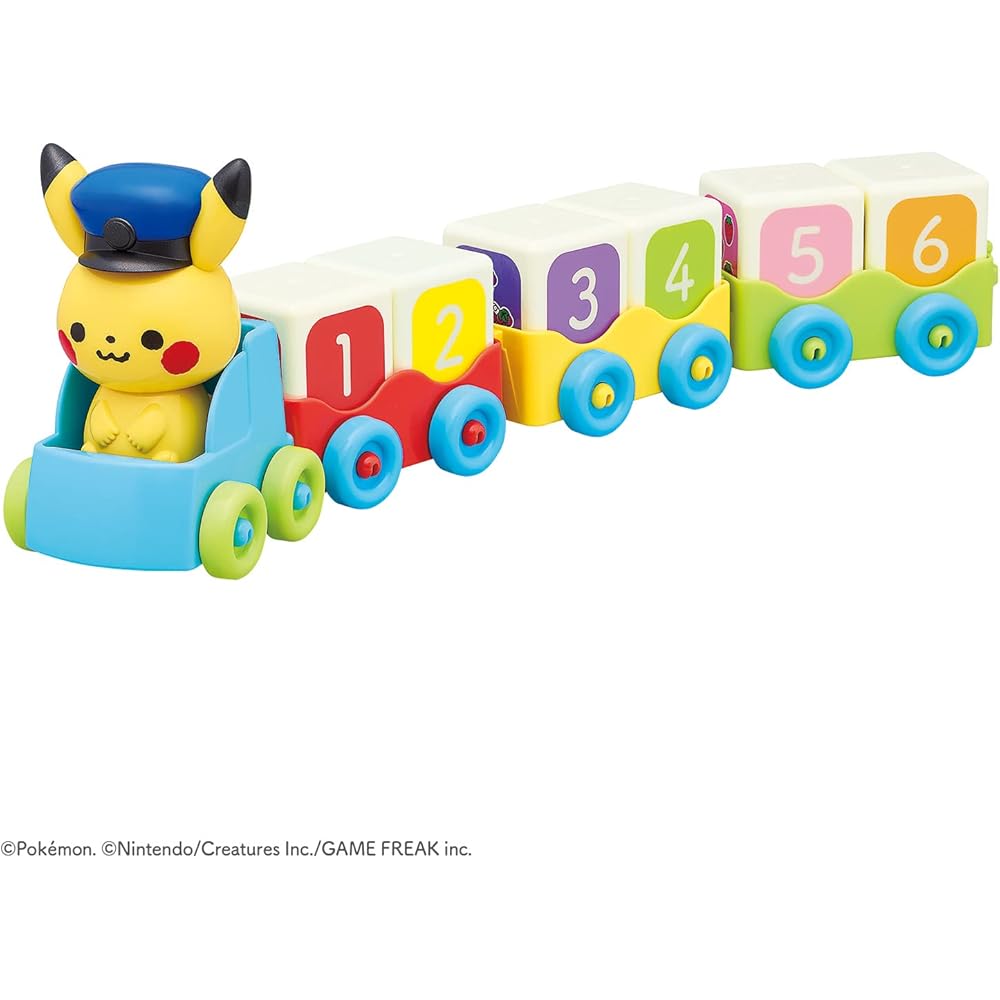 

Toys Royal Monpoke Building Blocks Train Colorful Play Learning Numbers Kids Toy Pikachu Pokmon