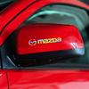 4pcs Car Door Handle Mirror Wiper Reflective Vinyl Trim Stickers For Mazda Axela Atenza CX-3 CX-5 CX-8 MAZDA SPEED Demio MPS 3 6 FF24