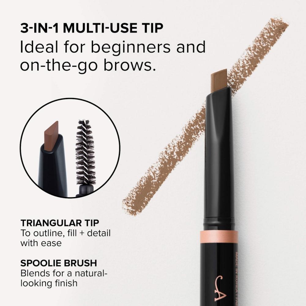 Anastasia Beverly Hills Brow DefIner 3 In 1 eyeBrow Pencil 0.007 Oz 0.2 G Caramel