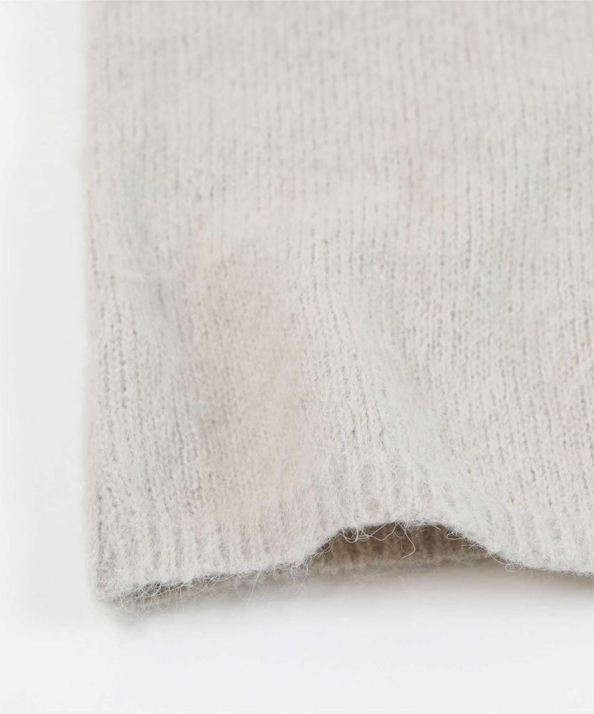 Yours Wool Blend Knit BEXU1674 Medium Ivory Off-the-Shoulder Women's