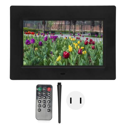 Ramă foto digitală 7 inch HD IPS ecran suport card de stocare USB redare muzică video electronică