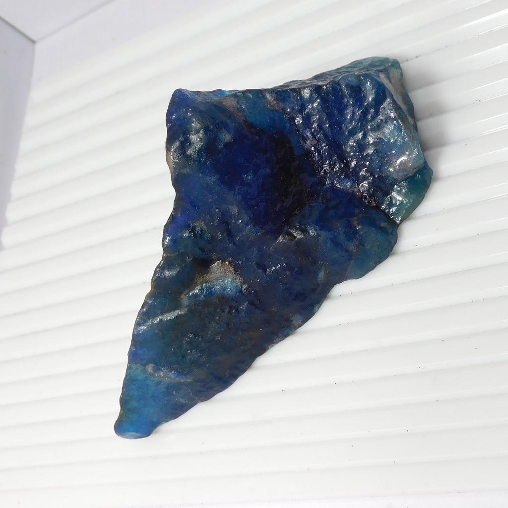 Dyed Uncut Rough 398.95 Carat Natural Aquamarine Blue Loose Gemstone