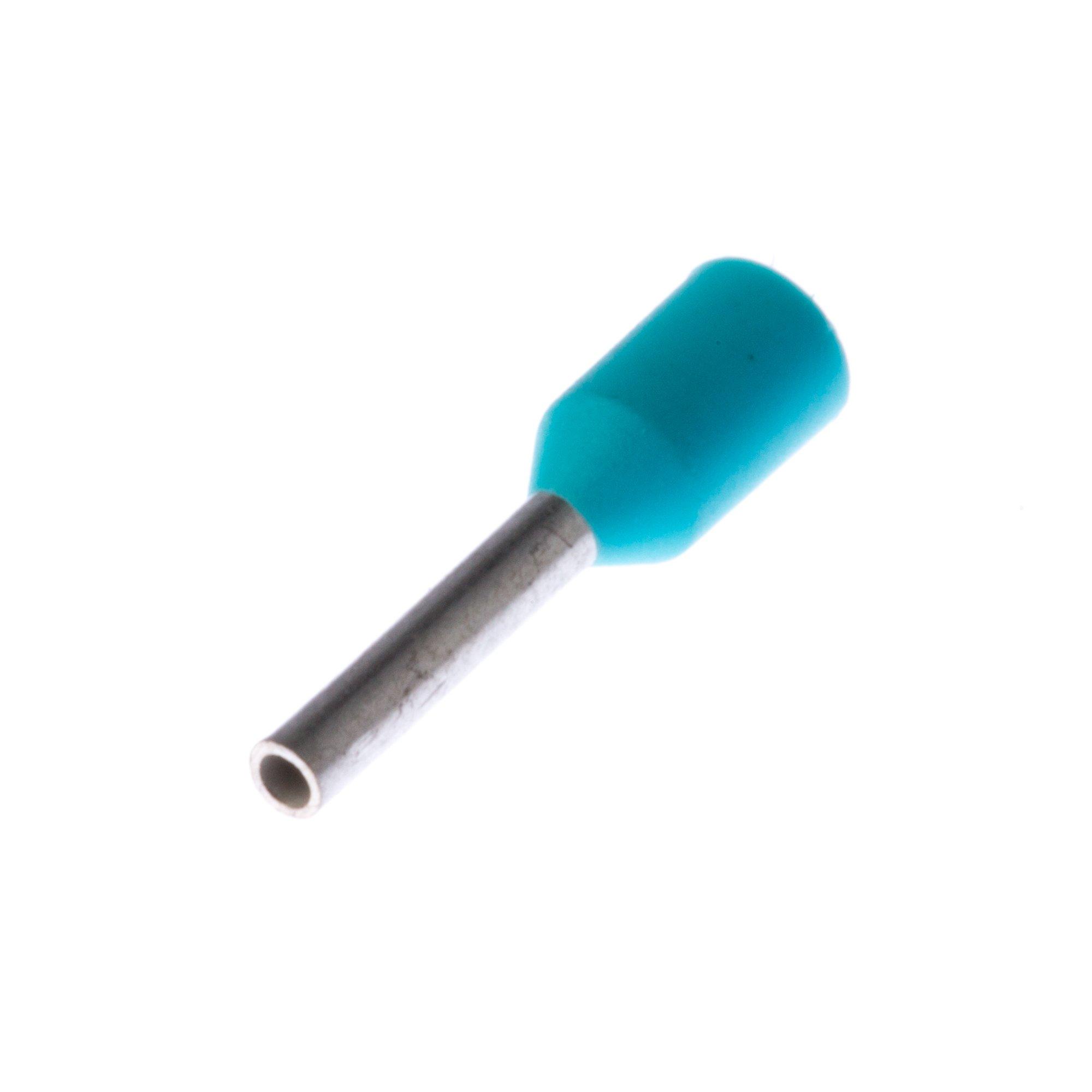 

Panduit FSD74-6-D Polypropylene Insulated Ferrules, 22 AWG, .24-Inch Pin Length, Single Wire Turquoise Din End Sleeve (500-Pack)