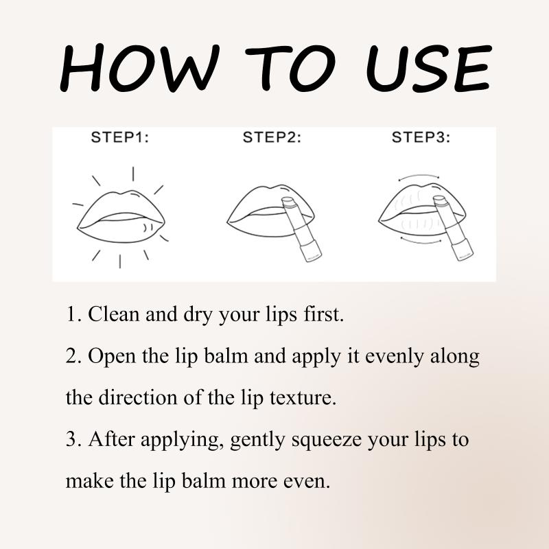 Strawberry Moisturizing Lip Balm, Hydrating, Exfoliating, Prevents Dry And Chapped Lips And Lip Lines. one size