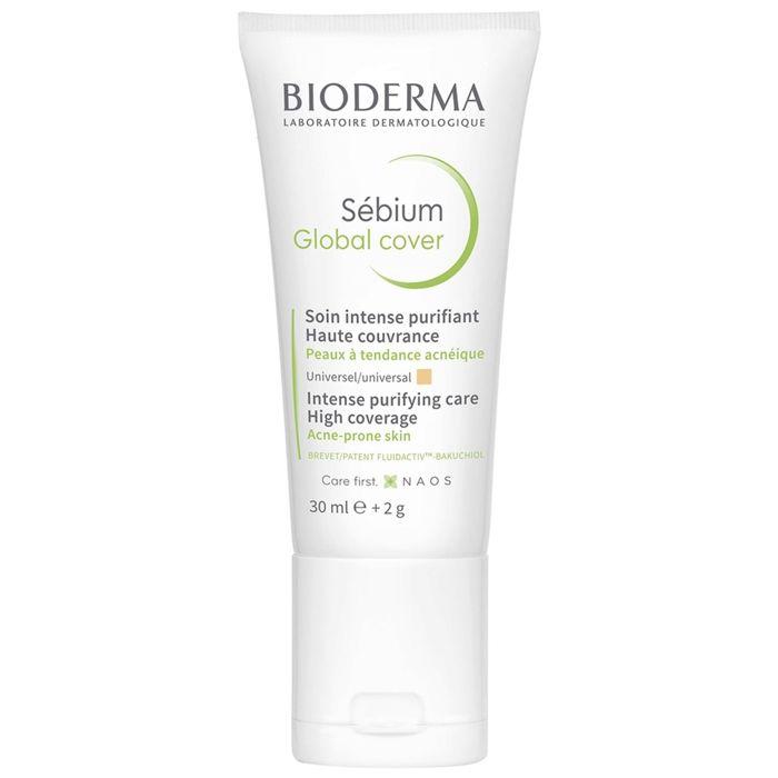 Soin teinté - Bioderma - Sébium Global Cover - 30ml - Anti-imperfections - Fini naturel
