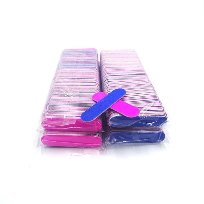 10pcs/set DIY Manicure Tools Nail File Polishing Strip Manicure Orange Wood Stick Dot Drill Stick Dead Skin Push Stick Nail Polishing Stick