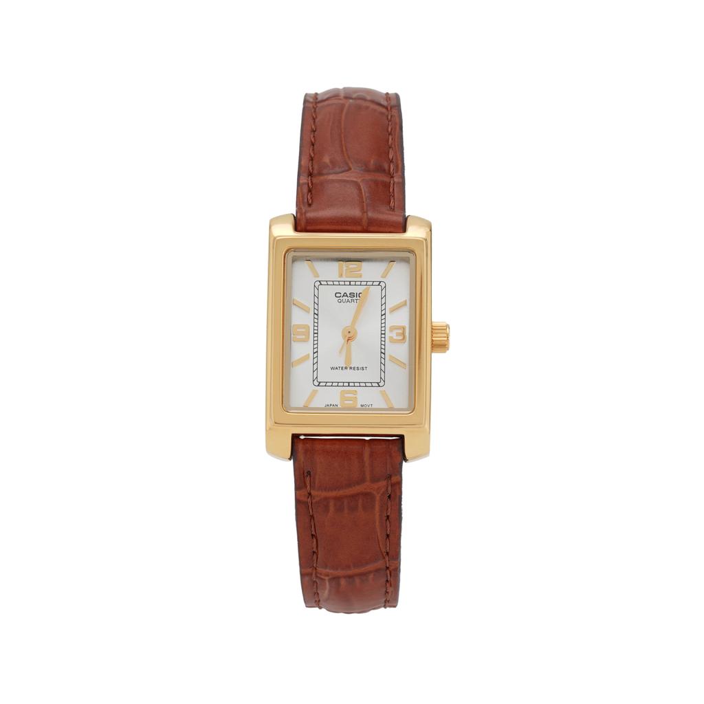 CASIO Women's Standard Series Silver Watch LTP-1234PGL-7AEF
