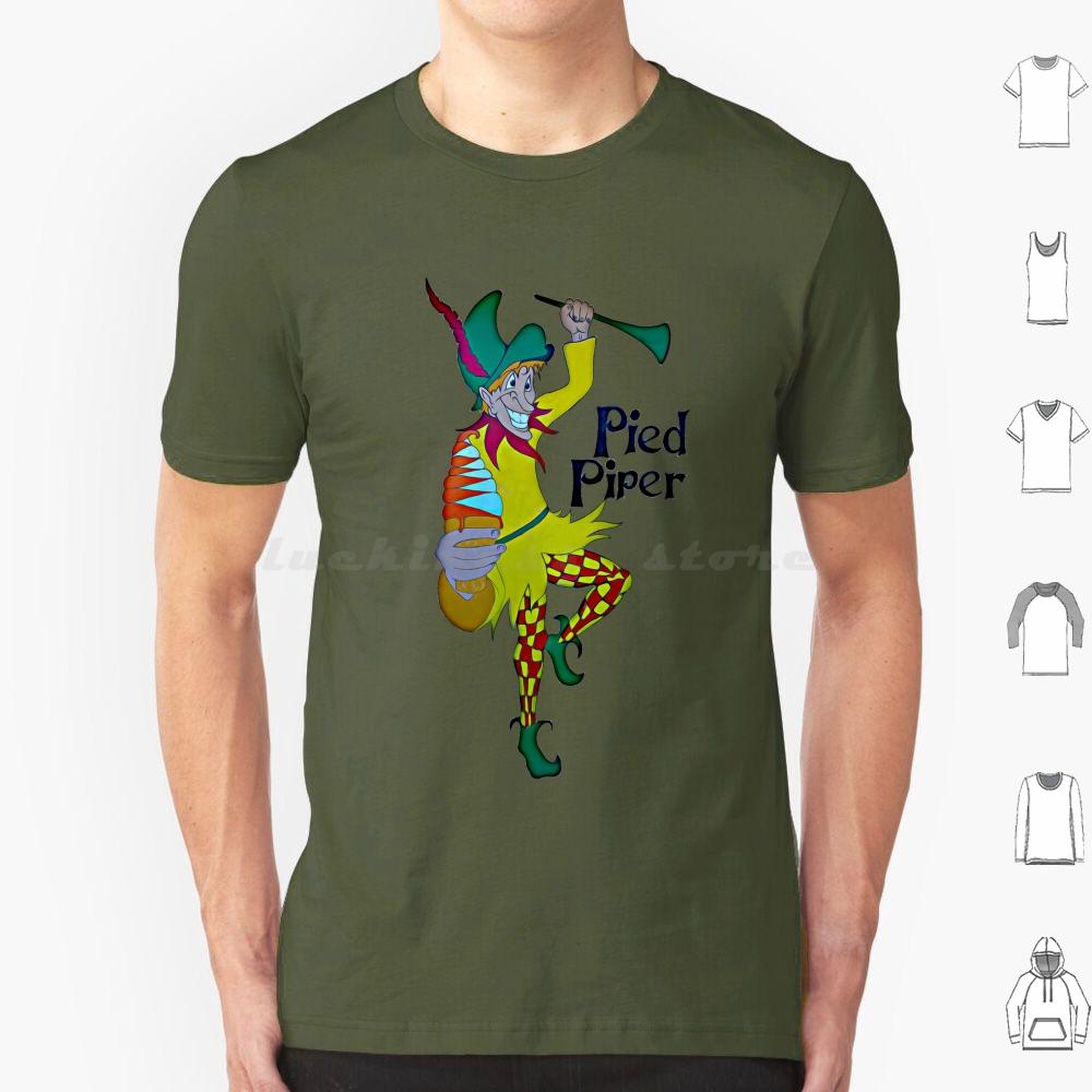 Pied Piper Cartoon T Shirt 6xl Cotton Cool Tee