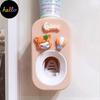 Automatický kreslený dávkovač zubní pasty Roztomilé ždímačky Sada doplňků do koupelny Držák na zubní kartáčky Produkty do koupelny