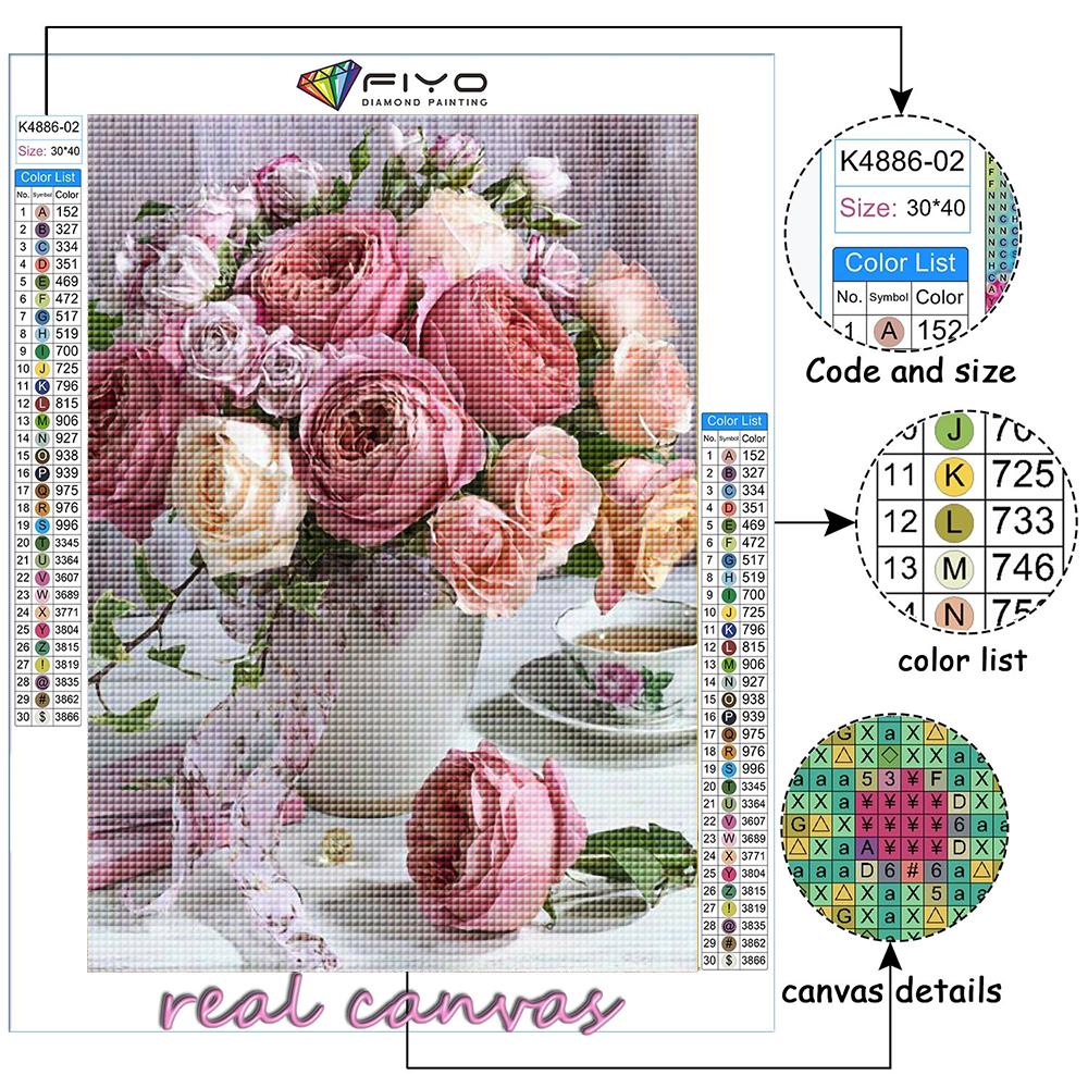 5D DIY Różowe Róże Haft Diamentowy Cyrkonie Rysunek Diamentowy Haft Mozaika Dekoracja Domu
