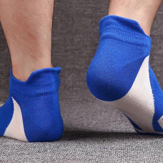 1 Pair Low Cut Socks Five-finger Breathable Cotton Breathable Sports Supplies for Sports