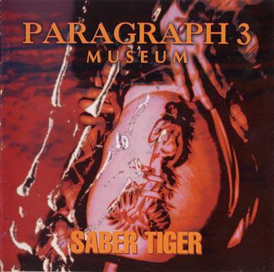 

CD SABER TIGER - Paragraph 3 Museum TKCF40017 Fandango Record 1998 Japan ObiRock Used