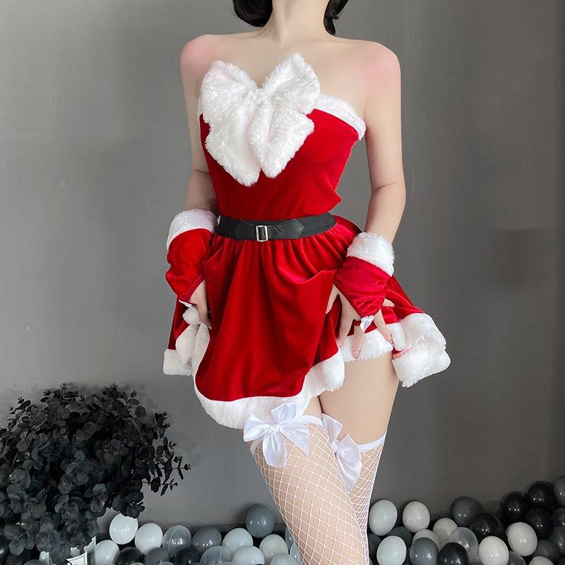 New Christmas Clothing/Split Cute Christmas Clothing/Sexy Christmas Clothing Christmas Performance Clothing