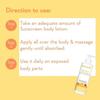 WishCare Sunscreen Body Lotion For All Skin Type with SPF 50 PA+++ | 200ml