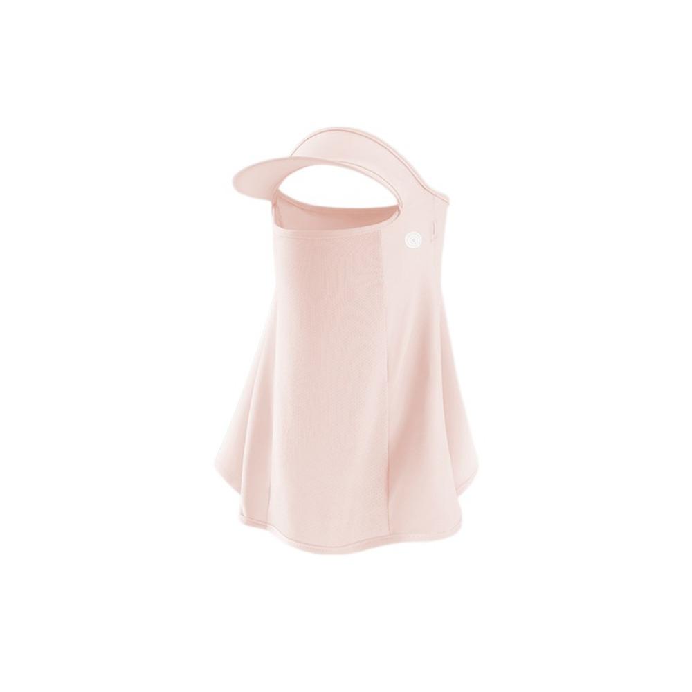 Trendy UPF50+ Sun Protection Mask Breathable Full Face Anti-UV Neck Scarf Ice Silk Neck Protection Sunshade Face Mask Summer