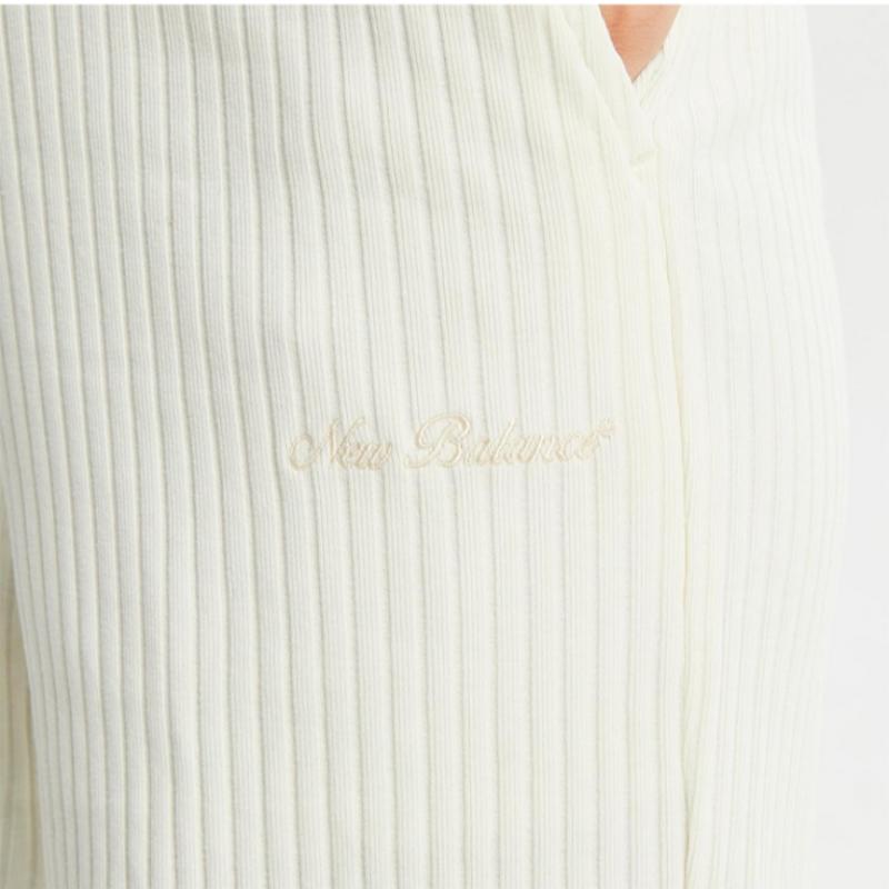 New Balance Pants Lqj Nbmle2W322 64 W Soft Ribbed Wide Pants