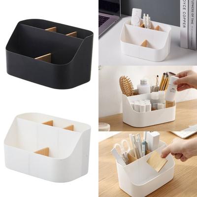 New 5 Grids Desktop Storage Box Divided Multi-function Makeup Organizer Box Large Capacity Detachable Cosmetics Storage Rack