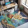 Pokemon Pattern Rug, Indoor/Outdoor Mat, for Picnic, Gameroom, Bedroom, Office, Living Room, Home Decor Carpet, Birthday Gift