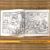 Halloween Coloring Book Cute Coloring Book Featuring Adorable Creepy Creatures Painting Toys for Relaxation and Stress Relieving