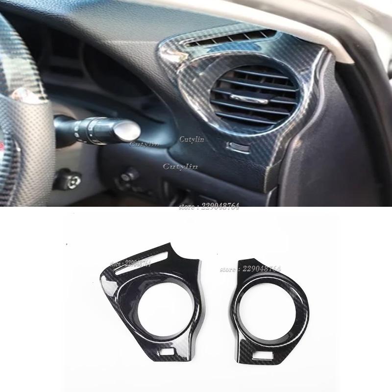 Right Hand Drive ABS Carbon Fiber Car Trim Styling For Lexus IS250 IS300 2006-2011 Interior Cover Stickers Moldings Accessories