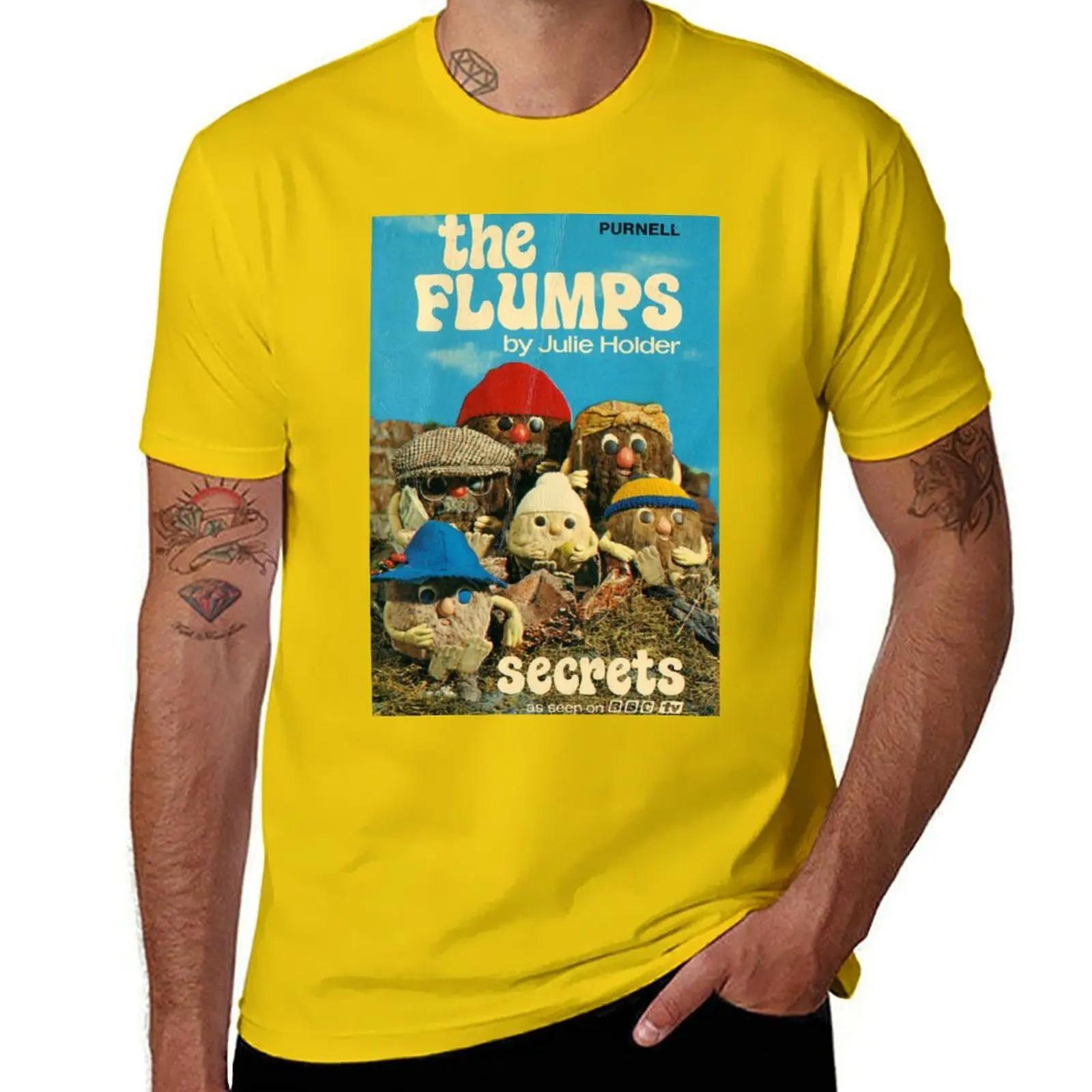 

The flumps T-shirt cute clothes tops hippie clothes vintage clothes slim fit t shirts for men 4XL