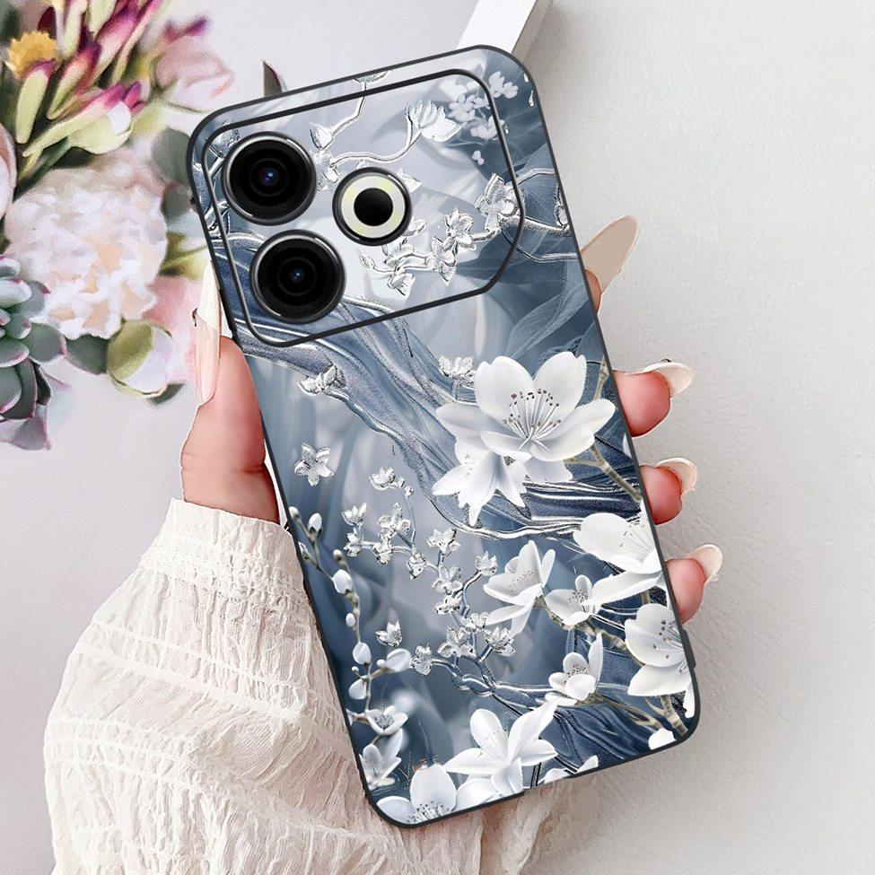 For Tecno Pova 6 Neo 4G Case Cover Luxury Butterfly Love Fashion Flowers Cool Lion Painted Phone Case For Techno Pova 6 Neo 4G