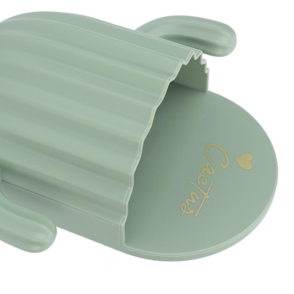 Wall Mounted Wall Mounted Storage Box Green Comb Storage Holder For Bathroom