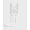 Tancise 925 Sterling Silver Zircon Earrings Drop Earrings For Women Wedding Party Gifts