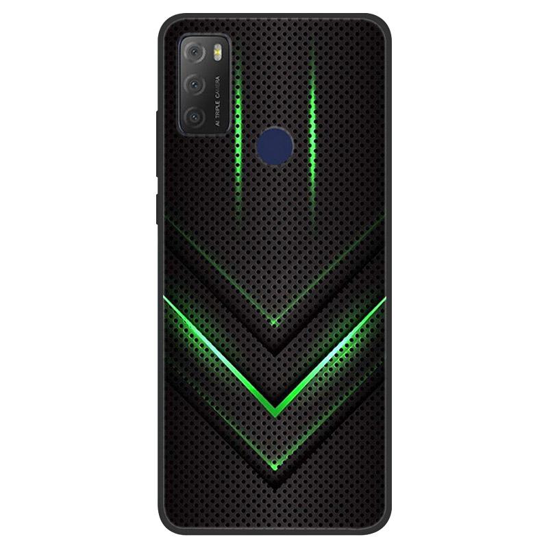 For TCL 20Y 6156D Case Shockproof Soft TPU Silicone Phone Cover For TCL 20Y 20 Y E 6125F Fundas For TCL20Y TCL20E Shell Coque