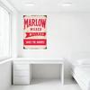 Marlow Milker Vintage Farm Metal Sign Saves The Udders Rustic Rusty Farmhouse Wall Decor for Bar Pub Home Cafe