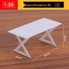 1:20 Scale 3D Miniature Architectural Model: Floor Plan Scene with ABS Furniture