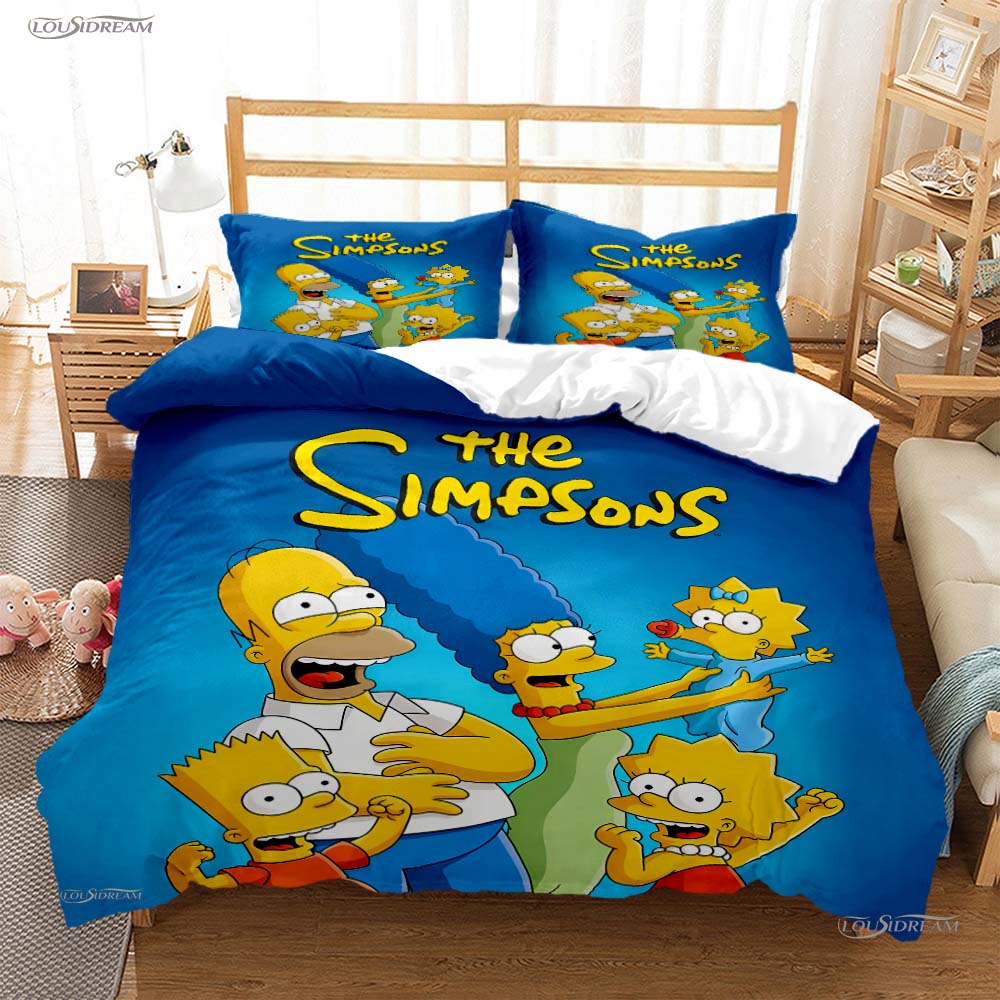 Comforter Carton Funny Casal All Season Comforter Bedding Sets Soft And S Teens Single/Double/Queen/King