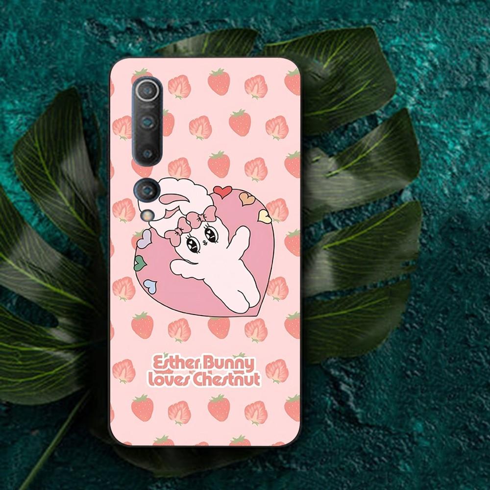E-Esther B-Bunny Phone Case For Redmi Note 4 X 5 A 6 7 8 T 9 9S 10 11 11S 11Epro Poco M3 Pro