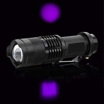 Neue UV Ultra Violet LED Taschenlampe Schwarzlicht Licht 395 nM Inspektion Lampe Taschenlampe