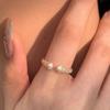 Gold-Plated Cat Paw Open Ring for Women - Cute, Fashionable, and Versatile Statement Piece