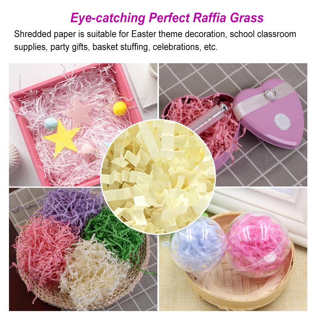 Easter Grass Festival Elegant Shredded Paper Stuffing Eye-catching Perfect DIY Confetti Packaging Supplies for School Classroom
