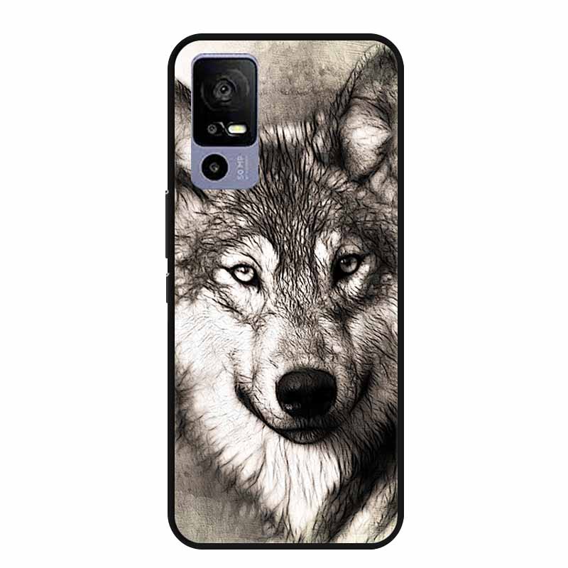For TCL 40 R 5G Cases T771K Fashion Soft TPU Silicone Phone Case For TCL 40R 5G T771H Cover Back Fundas Bumper Shockproof Coque